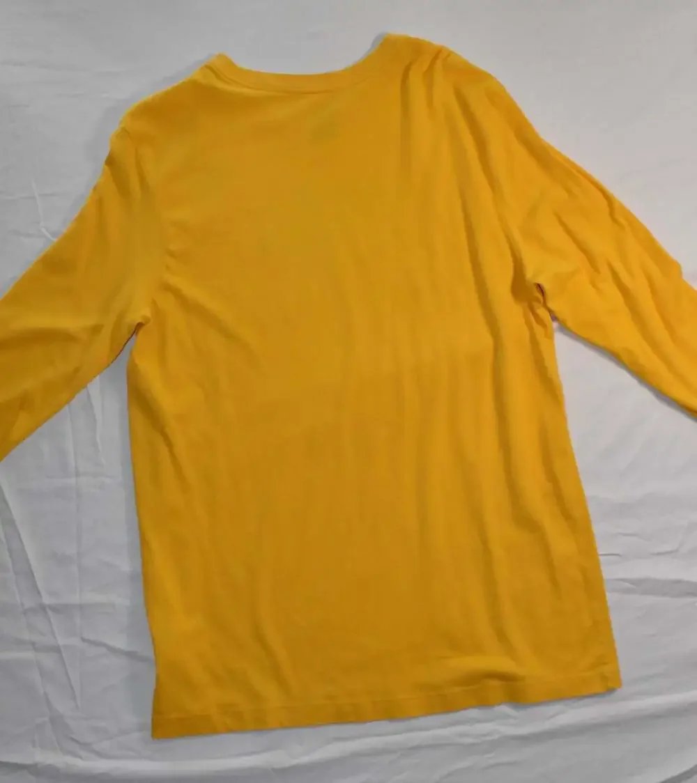 Nike LSU Tigers Dri-FIT Long Sleeve Gold T-Shirt Size L (1041)